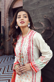 LSM Lakhany Komal Unstitched Printed Lawn 3Pc Suit KP-2023-A