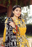 LSM Lakhany Komal Unstitched Printed Lawn 3Pc Suit KP-2025-A