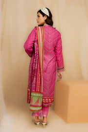 LSM Lakhany Komal Unstitched Printed Lawn 3Pc Suit KPC-AA-0004-B