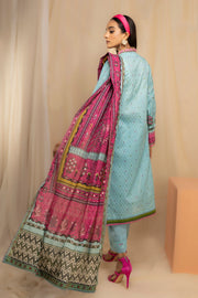 LSM Lakhany Komal Unstitched Printed Lawn 3Pc Suit KPC-EA-0429-B