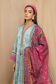 LSM Lakhany Komal Unstitched Printed Lawn 3Pc Suit KPC-EA-0429-B