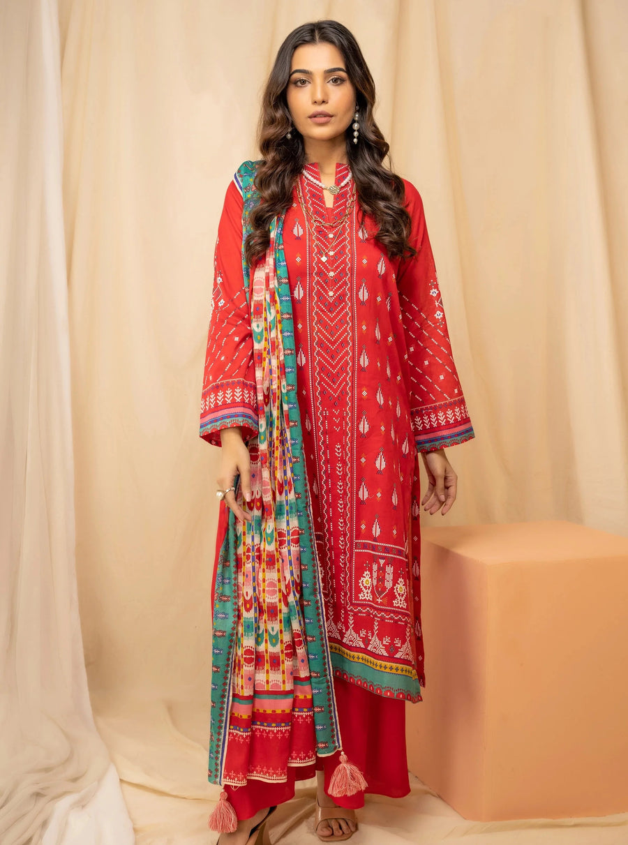 LSM Lakhany Komal Unstitched Printed Lawn 3Pc Suit KPC-EA-0430-A