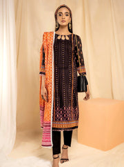 LSM Lakhany Komal Unstitched Printed Lawn 3Pc Suit KPC-SR-0094-A