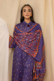 LSM Lakhany Komal Unstitched Printed Lawn 3Pc Suit KPC-SR-0095-A