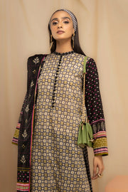 LSM Lakhany Komal Unstitched Printed Lawn 3Pc Suit KPC-SR-0096-B