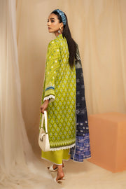 LSM Lakhany Komal Unstitched Printed Lawn 3Pc Suit KPC-ZH-0031-B