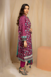 LSM Lakhany Komal Unstitched Printed Lawn 3Pc Suit KPC-ZH-0033-B