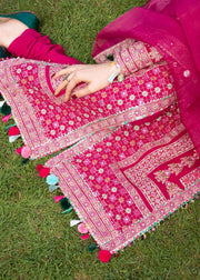 Hussain Rehar Karandi Autumn Winter Unstitched 3Pc Suit - Kanval