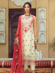 Kinaar by Shiza Hassan Embroidered Lawn Unstitched 3 Piece Suit D-03 Aveen - FaisalFabrics.pk