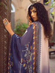 Kinaar by Shiza Hassan Embroidered Lawn Unstitched 3 Piece Suit D-08 Mehersa - FaisalFabrics.pk