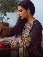 Kinaar by Shiza Hassan Embroidered Lawn Unstitched 3 Piece Suit D-11 Sitara - FaisalFabrics.pk