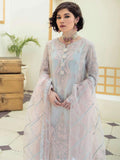 Laroza Ostentatious 3 Piece Embroidered Chiffon Suit L-214 Crystal Majesty - FaisalFabrics.pk