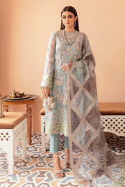 Imrozia Eclos Embroidered Chiffon Unstitched 3 Piece Suit L-223 Blisse - FaisalFabrics.pk