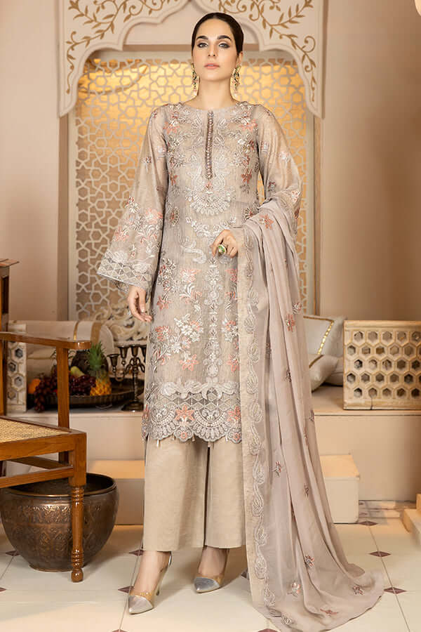 Imrozia Premium La Bella Luxury Formal Missouri 3Pc Suit L-232 Musk