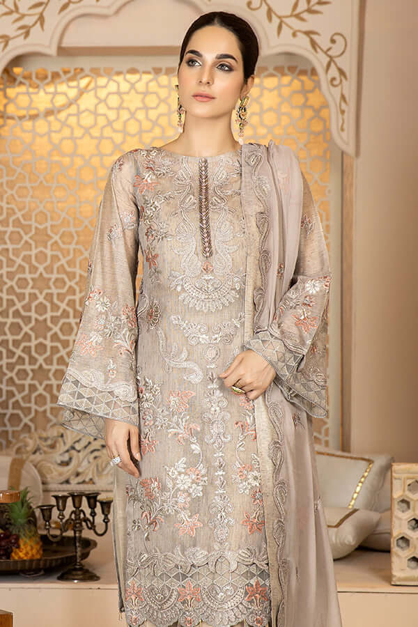 Imrozia Premium La Bella Luxury Formal Missouri 3Pc Suit L-232 Musk