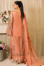Imrozia Premium Vive La Fete Unstitched Formal 3Pc Suit L-257 PEACH MELBA