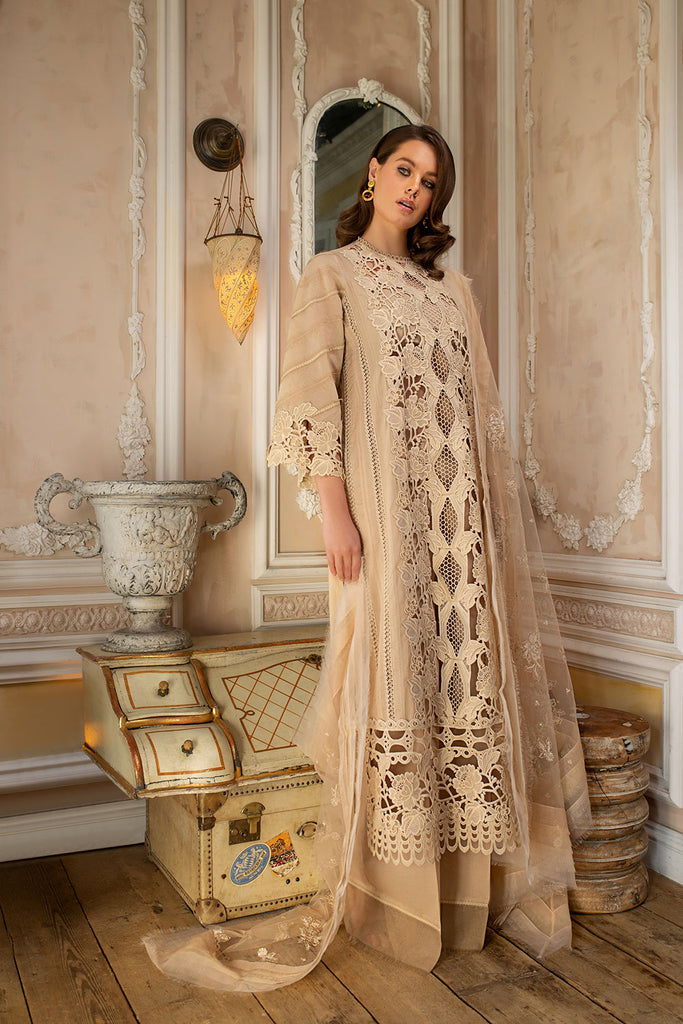 Sobia Nazir Luxury Lawn Unstitched Embroidered 3 Piece Suit L23-13A