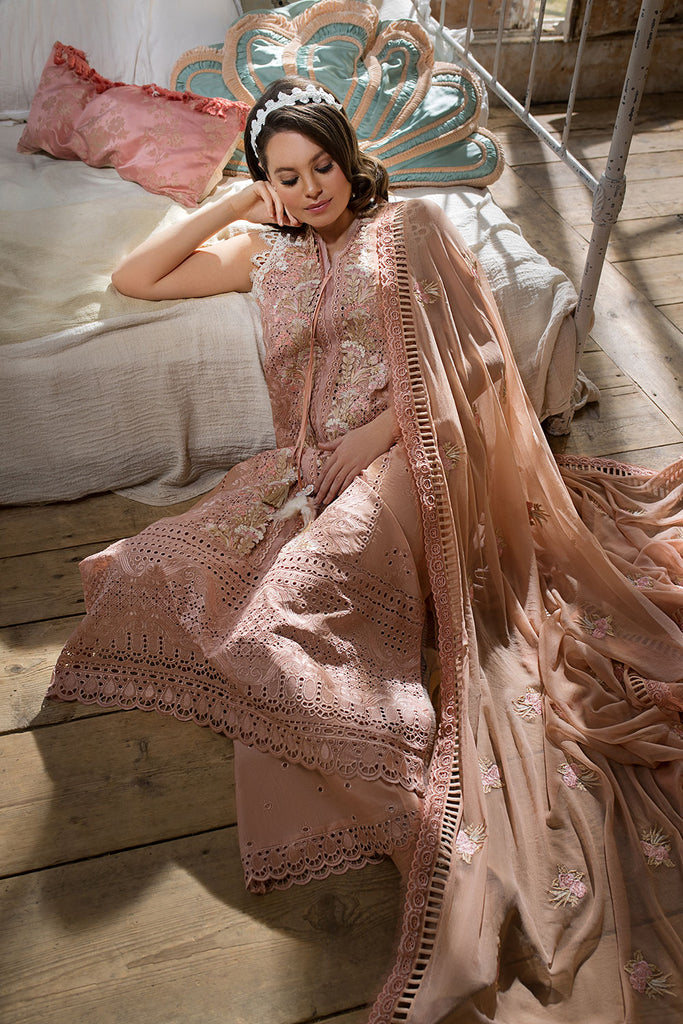 Sobia Nazir Luxury Lawn Unstitched Embroidered 3 Piece Suit L23-15B