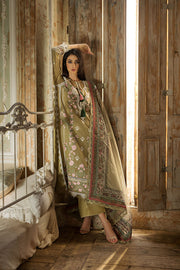 Sobia Nazir Luxury Lawn Unstitched Embroidered 3 Piece Suit L23-04B