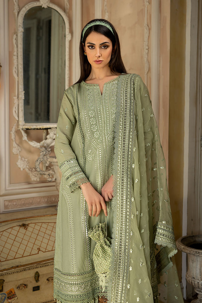 Sobia Nazir Luxury Lawn Unstitched Embroidered 3 Piece Suit L23-06B