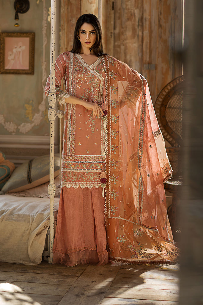 Sobia Nazir Luxury Lawn Unstitched Embroidered 3 Piece Suit L23-09A
