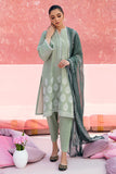 Cross Stitch Mahiri Embroidered Lawn Unstitched 3Pc Suit - LAUREL SAGE