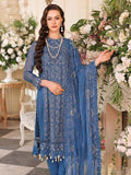 GulAhmed Summer Premium Embroidered Chiffon Unstitched 3Piece LE-32011