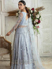 Emaan Adeel La Festa Luxury Formal Chiffon Unstitched 3Pc Suit LF-01 - FaisalFabrics.pk