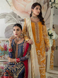 Emaan Adeel La Festa Luxury Formal Chiffon Unstitched 3Pc Suit LF-05 - FaisalFabrics.pk