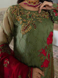 Emaan Adeel La Festa Luxury Formal Chiffon Unstitched 3Pc Suit LF-09 - FaisalFabrics.pk