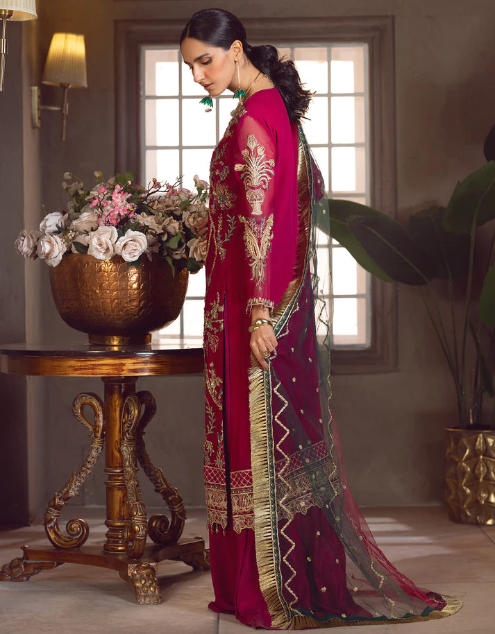 Emaan Adeel Le Festa Premium Formals Unstitched 3Pc Suit LF-701
