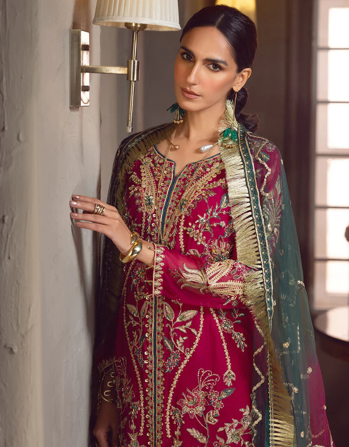 Emaan Adeel Le Festa Premium Formals Unstitched 3Pc Suit LF-701