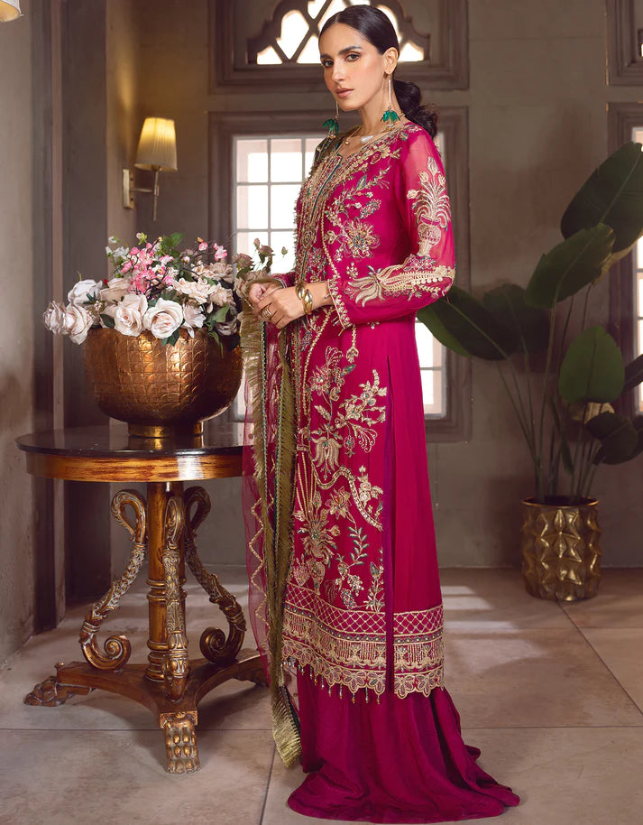 Emaan Adeel Le Festa Premium Formals Unstitched 3Pc Suit LF-701