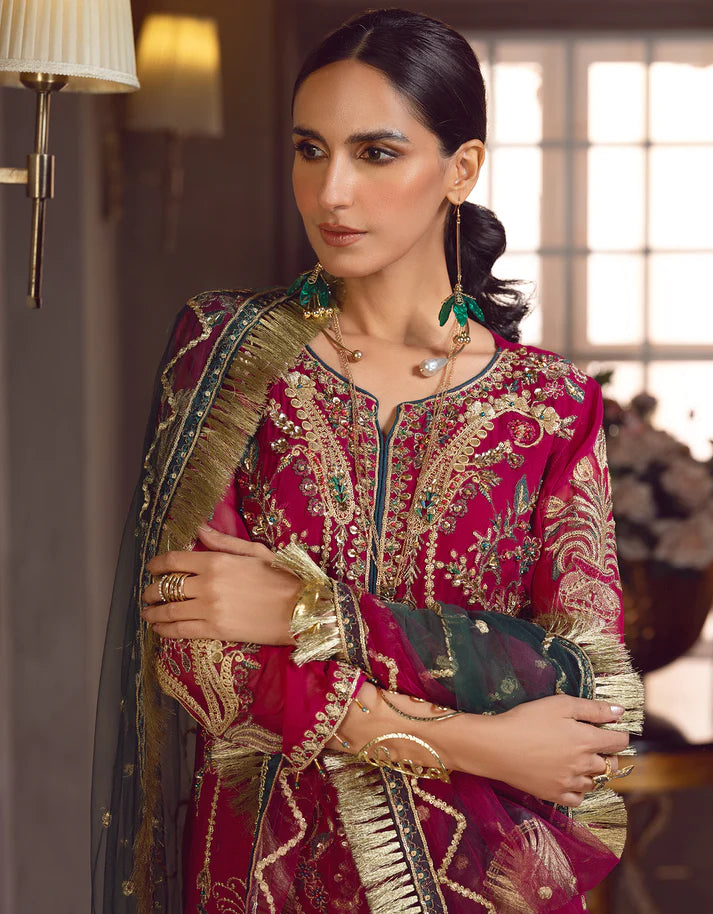 Emaan Adeel Le Festa Premium Formals Unstitched 3Pc Suit LF-701