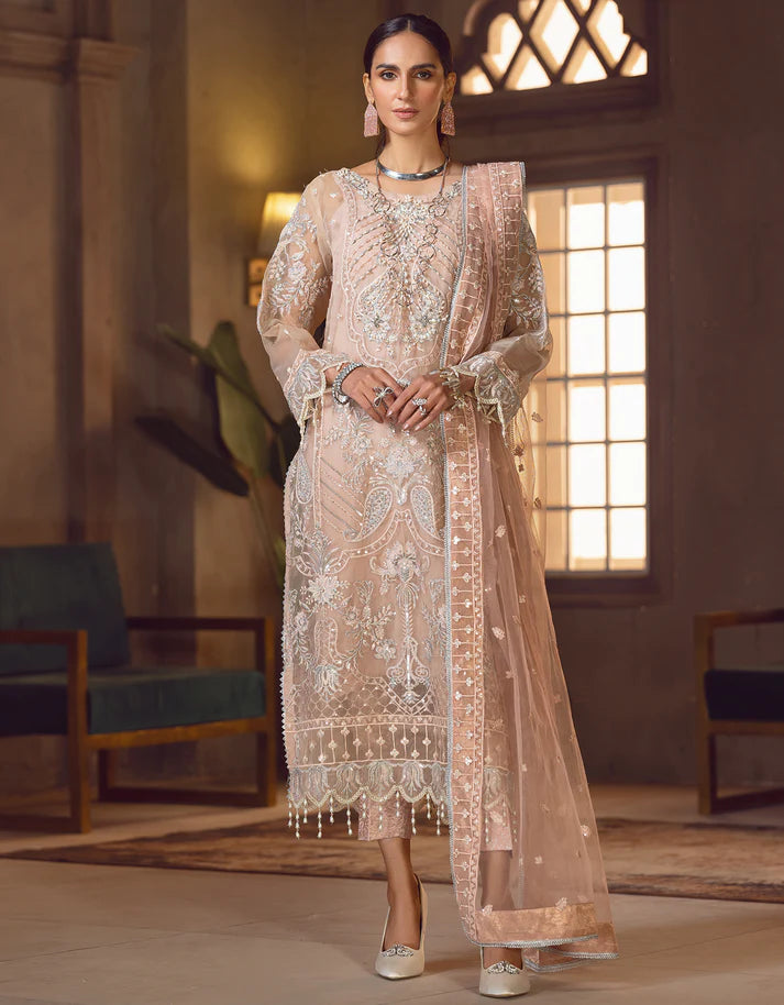 Emaan Adeel Le Festa Premium Formals Unstitched 3Pc Suit LF-702