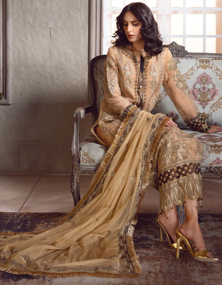Emaan Adeel Le Festa Premium Formals Unstitched 3Pc Suit LF-708