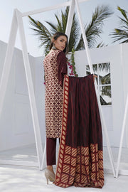 Ittehad Crystal Lawn 2021 Unstitched 3 Piece Printed Suit CL-21117-B - FaisalFabrics.pk
