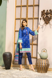 Ittehad Crystal Lawn 2021 Unstitched 3 Piece Printed Suit CL-21130-B - FaisalFabrics.pk