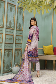 Ittehad Crystal Lawn 2021 Unstitched 3 Piece Printed Suit CL-21137-A - FaisalFabrics.pk
