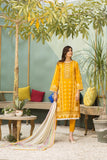 Ittehad Crystal Lawn 2021 Unstitched 3 Piece Printed Suit CL-21142-A - FaisalFabrics.pk