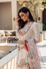 Saira Rizwan Embroidered Luxury Lawn Unstitched 3Pc Suit LILY SR-06