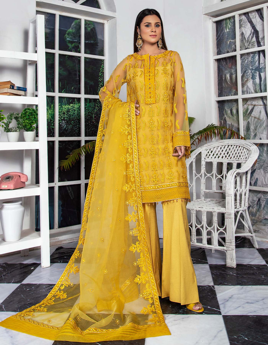 SIFA Luxury Formals Pret - LIME CRYSTAL