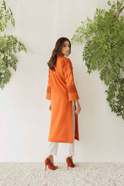 Nuriyaa Winter Tale Embroidered Pret Slub Khaddar 1pc Shirt - LINDA - FaisalFabrics.pk
