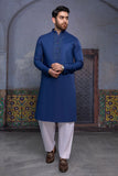 So Kamal Mens Unstitched Luxury Cotton Suit LM-1515 Teal Blue