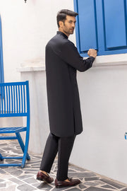 So Kamal Mens Unstitched Luxury Cotton Suit LM-1518 Black