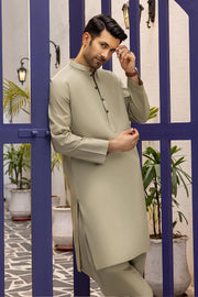 So Kamal Mens Unstitched Luxury Cotton Suit LM-1518 Green