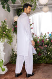 So Kamal Mens Unstitched Luxury Cotton Suit LM-1518 White