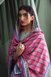Ittehad Textiles Unstitched Printed Linen 3Pc Suit LNB - 001B