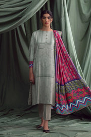 Ittehad Textiles Unstitched Printed Linen 3Pc Suit LNB - 001B