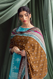 Ittehad Textiles Unstitched Printed Linen 3Pc Suit LNB - 005B